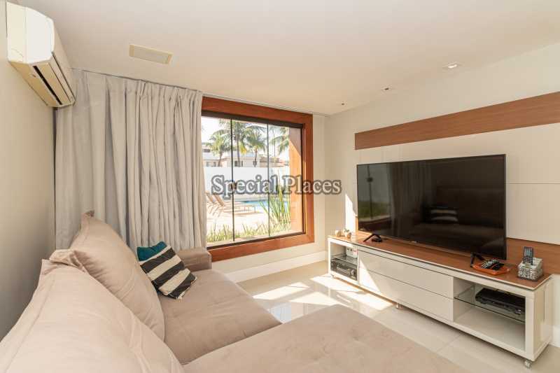 Conheça sala de tv do imóvel - Casa em Condomínio 5 quartos à venda Barra da Tijuca, Rio de Janeiro - R$ 3.680.000 - BAC6180 - 16 sala de tv
