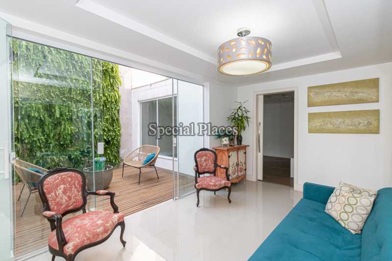 Conheça sala intima do imóvel - Casa em Condomínio 5 quartos à venda Barra da Tijuca, Rio de Janeiro - R$ 3.680.000 - BAC6180 - 12 sala intima