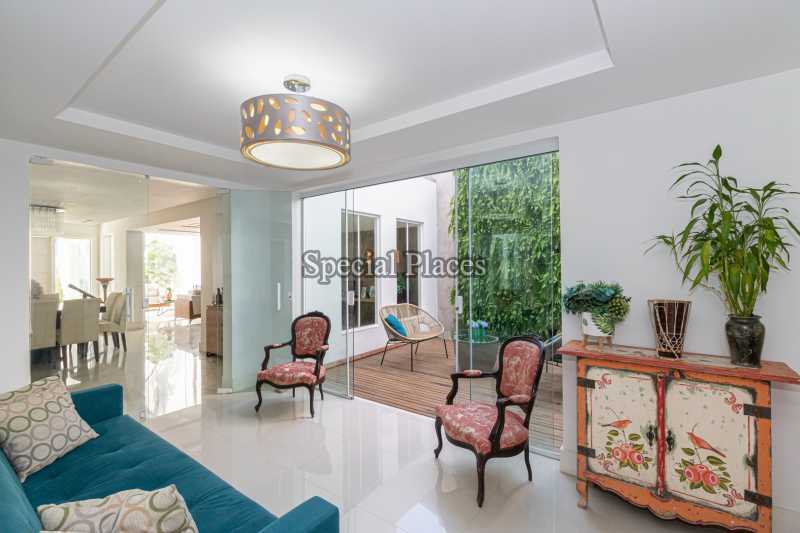 Conheça sala intima do imóvel - Casa em Condomínio 5 quartos à venda Barra da Tijuca, Rio de Janeiro - R$ 3.680.000 - BAC6180 - 11 sala intima