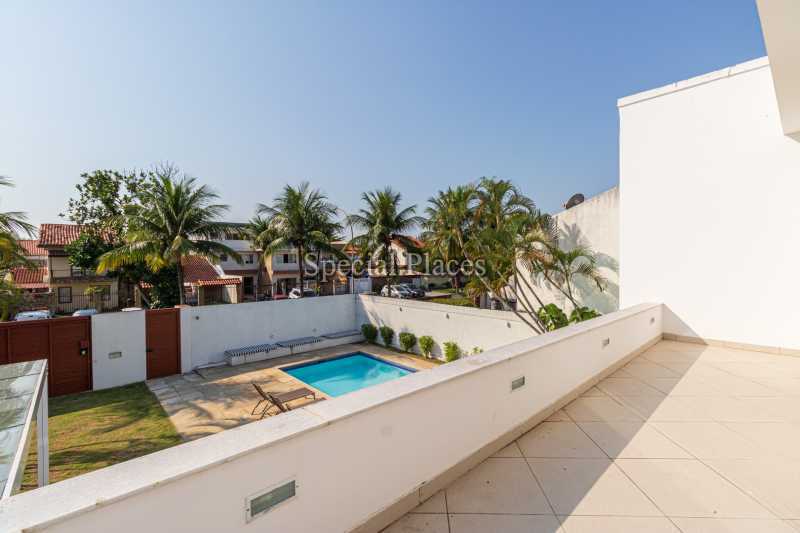Conheça varanda do imóvel - Casa em Condomínio 5 quartos à venda Barra da Tijuca, Rio de Janeiro - R$ 3.680.000 - BAC6180 - 28 varanda