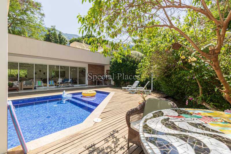 Conheça piscina do imóvel - Casa em Condomínio 4 quartos à venda Itanhangá, Rio de Janeiro - R$ 3.600.000 - BAC6183 - 5 piscina
