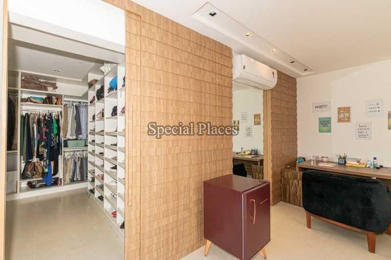 Conheça closet suite master do imóvel - Casa em Condomínio 4 quartos à venda Itanhangá, Rio de Janeiro - R$ 3.600.000 - BAC6183 - 29 closet suite master