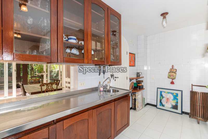 Conheça copa cozinha do imóvel - Casa em Condomínio 3 quartos à venda São Conrado, Rio de Janeiro - R$ 2.900.000 - BAC6190 - 10 copa cozinha