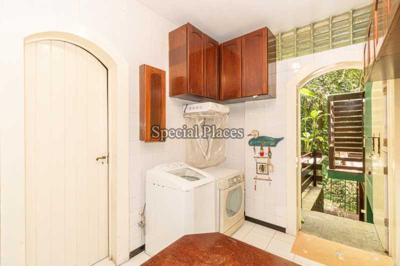 Conheça lavanderia do imóvel - Casa em Condomínio 3 quartos à venda São Conrado, Rio de Janeiro - R$ 2.900.000 - BAC6190 - 12 lavanderia