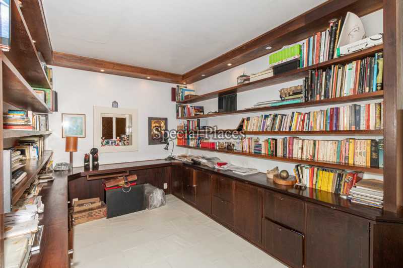 Conheça escritorio do imóvel - Casa em Condomínio 3 quartos à venda São Conrado, Rio de Janeiro - R$ 2.900.000 - BAC6190 - 14 escritorio