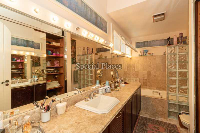 Conheça banheiro suite master do imóvel - Casa em Condomínio 3 quartos à venda São Conrado, Rio de Janeiro - R$ 2.900.000 - BAC6190 - 18 banheiro suite master
