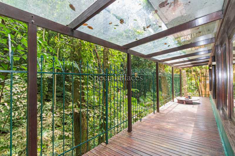 Conheça varandão do imóvel - Casa em Condomínio 3 quartos à venda São Conrado, Rio de Janeiro - R$ 2.900.000 - BAC6190 - 27 varandão