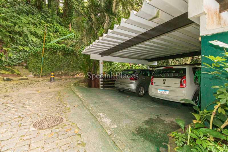 Conheça garagem coberta do imóvel - Casa em Condomínio 3 quartos à venda São Conrado, Rio de Janeiro - R$ 2.900.000 - BAC6190 - 31 garagem coberta