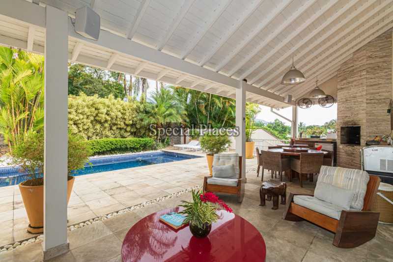 Conheça varanda do imóvel - Casa em Condomínio 3 quartos à venda Itanhangá, Rio de Janeiro - R$ 3.500.000 - BAC6197 - 6 varanda