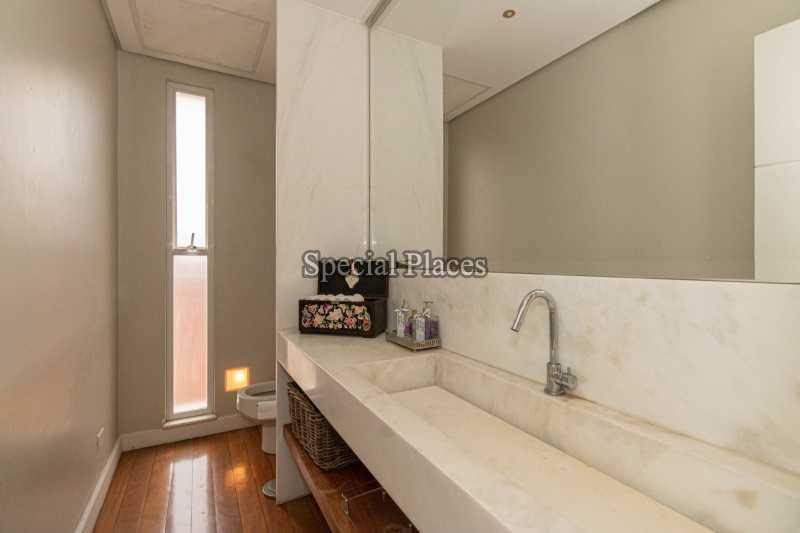 Conheça lavabo do imóvel - Casa em Condomínio 3 quartos à venda Itanhangá, Rio de Janeiro - R$ 3.500.000 - BAC6197 - 13 lavabo