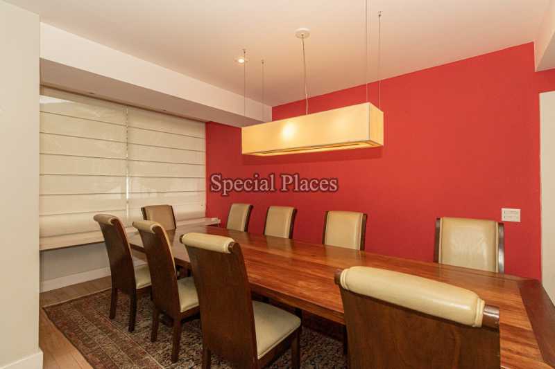 Conheça sala de jantar do imóvel - Casa em Condomínio 3 quartos à venda Itanhangá, Rio de Janeiro - R$ 3.500.000 - BAC6197 - 12 sala de jantar