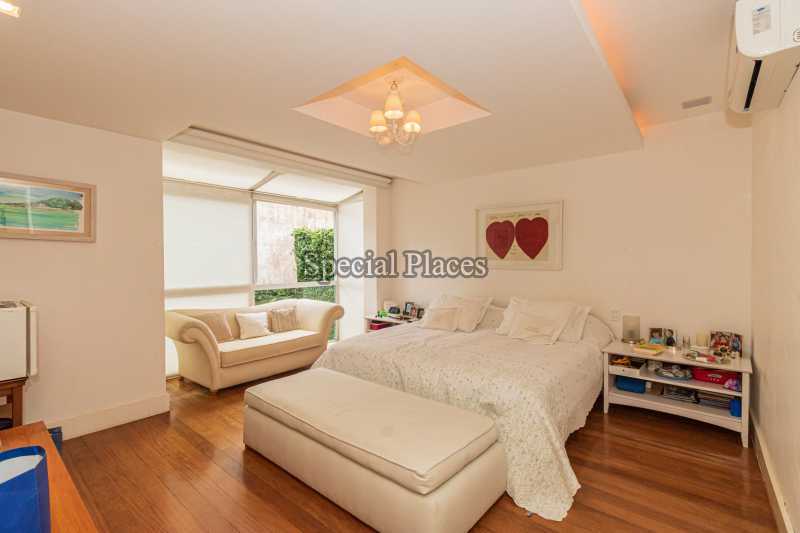 Conheça suite master do imóvel - Casa em Condomínio 3 quartos à venda Itanhangá, Rio de Janeiro - R$ 3.500.000 - BAC6197 - 23 suite master