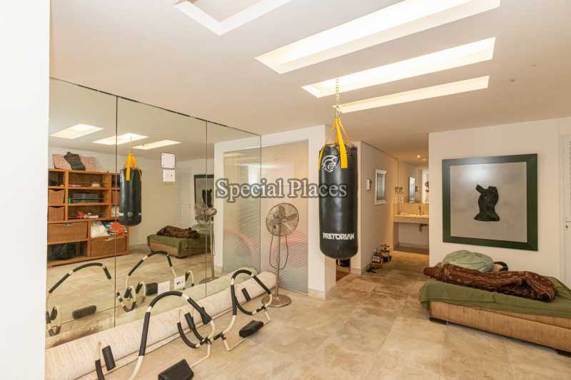 Conheça SALA DE MUSCULAÇÃO do imóvel - Casa em Condomínio 3 quartos à venda Itanhangá, Rio de Janeiro - R$ 3.500.000 - BAC6197 - 30 SALA DE MUSCULAÇÃO
