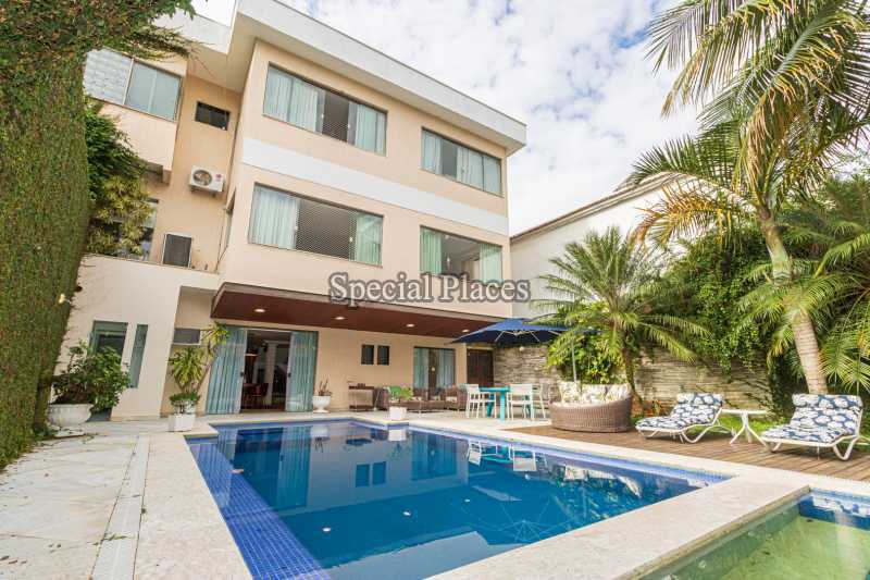 Conheça FACHADA do imóvel - Casa em Condomínio 5 quartos à venda Itanhangá, Rio de Janeiro - R$ 4.350.000 - BAC6207 - 1 FACHADA