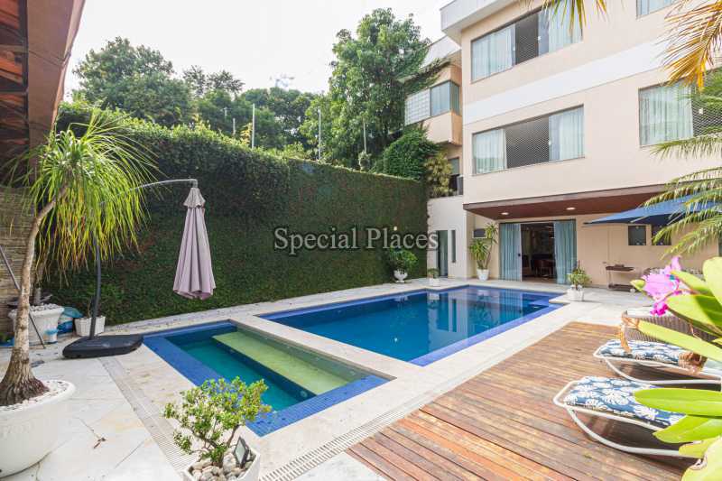 Conheça PISCINA FACHADA do imóvel - Casa em Condomínio 5 quartos à venda Itanhangá, Rio de Janeiro - R$ 4.350.000 - BAC6207 - 3 PISCINA FACHADA