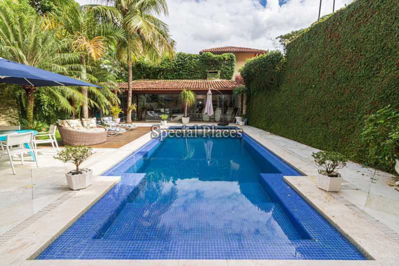 Conheça PISCINA do imóvel - Casa em Condomínio 5 quartos à venda Itanhangá, Rio de Janeiro - R$ 4.350.000 - BAC6207 - 4 PISCINA