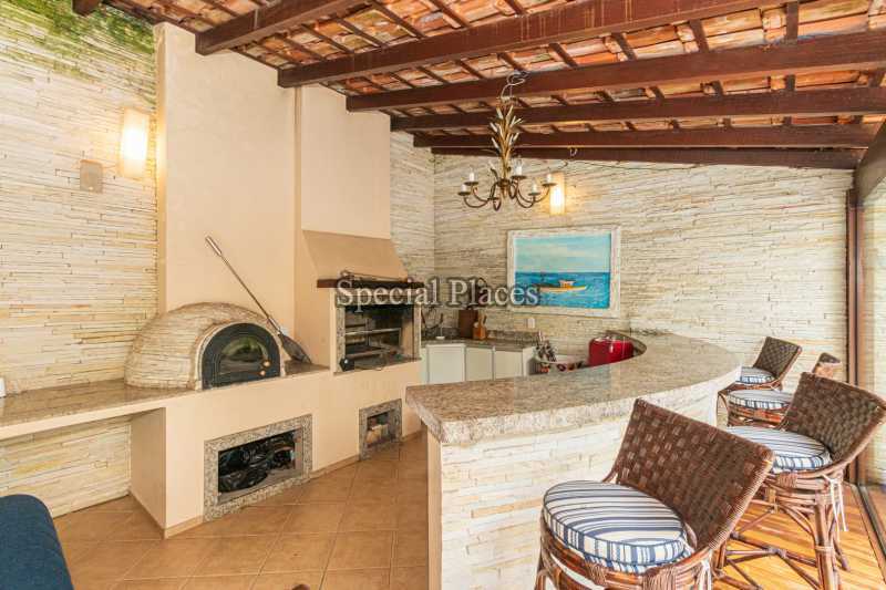 Conheça CHURRASQUEIRA/ FORNO A LENHA do imóvel - Casa em Condomínio 5 quartos à venda Itanhangá, Rio de Janeiro - R$ 4.350.000 - BAC6207 - 7 CHURRASQUEIRA/ FORNO A LENHA