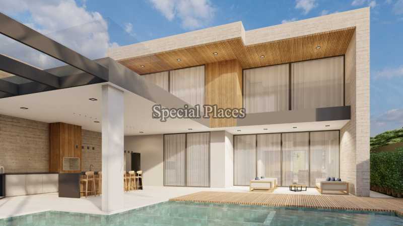 Conheça FACHADA COM PISCINA do imóvel - Casa em Condomínio 5 quartos à venda Barra da Tijuca, Rio de Janeiro - R$ 8.500.000 - BAC6219 - 9 FACHADA COM PISCINA - Casa em Condomínio 5 quartos à venda Barra da Tijuca, Rio de Janeiro - R$ 8.500.000 - BAC6219 - 9