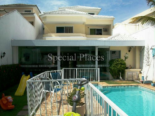 Conheça FACHADA do imóvel - Casa em Condomínio Barra, Rio Mar, Barra da Tijuca, Rio de Janeiro, RJ À Venda, 4 Quartos, 283m² - BAC2573 - 3 FACHADA
