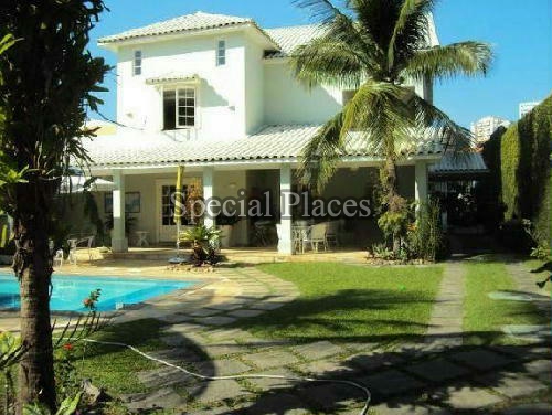 Conheça FACHADA do imóvel - Casa À Venda no Condomínio Barra, Porto dos Cabritos - Barra da Tijuca - Rio de Janeiro - RJ - BAC2717 - 1 FACHADA