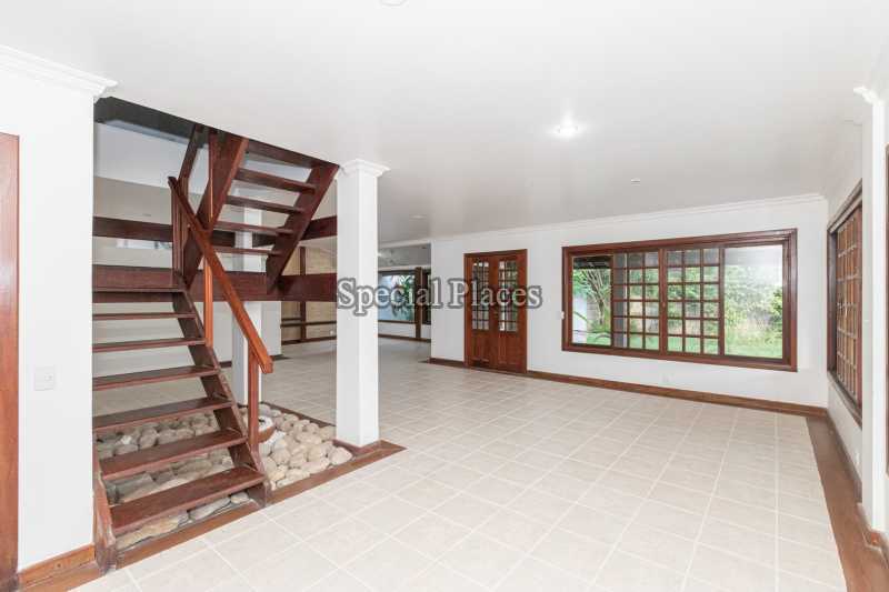 Conheça salão do imóvel - Casa em Condomínio 4 quartos à venda Itanhangá, Rio de Janeiro - R$ 3.200.000 - BAC2915 - 12 salão