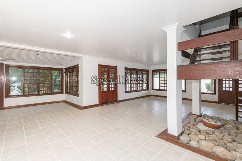 Conheça salão do imóvel - Casa em Condomínio 4 quartos à venda Itanhangá, Rio de Janeiro - R$ 3.200.000 - BAC2915 - 13 salão