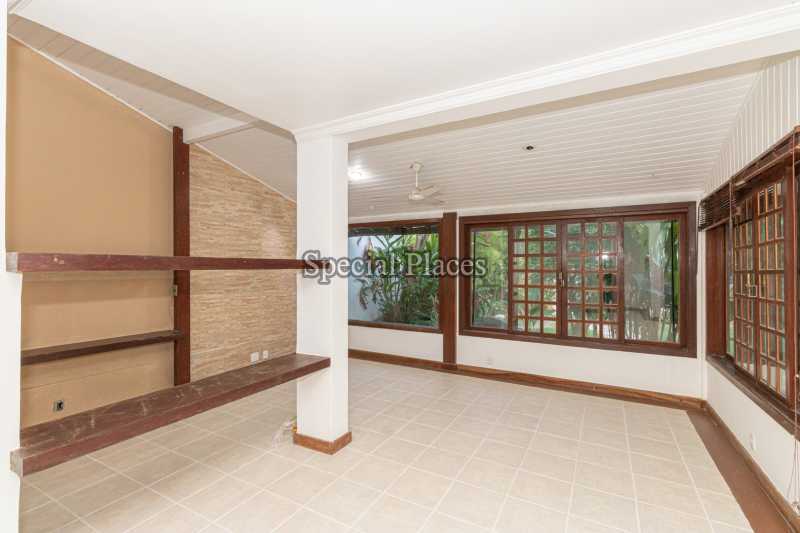 Conheça salão do imóvel - Casa em Condomínio 4 quartos à venda Itanhangá, Rio de Janeiro - R$ 3.200.000 - BAC2915 - 14 salão