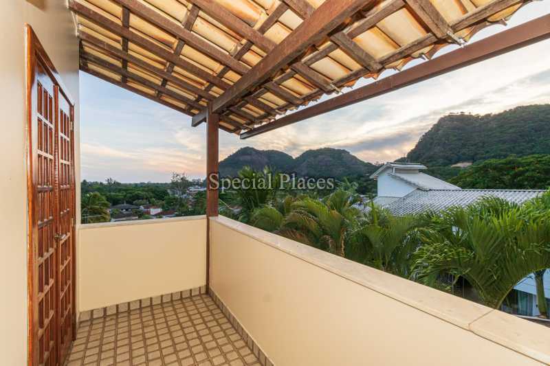 Conheça varanda do imóvel - Casa em Condomínio 4 quartos à venda Itanhangá, Rio de Janeiro - R$ 3.200.000 - BAC2915 - 26 varanda