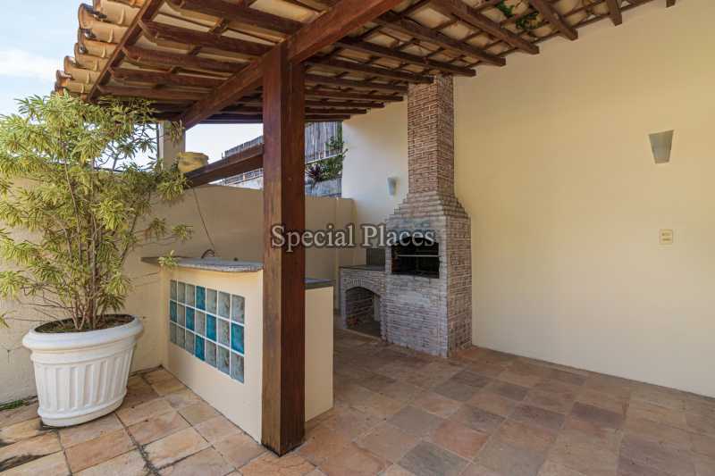 Conheça area gourmet do imóvel - Casa em Condomínio 4 quartos à venda Itanhangá, Rio de Janeiro - R$ 3.200.000 - BAC2915 - 11 area gourmet