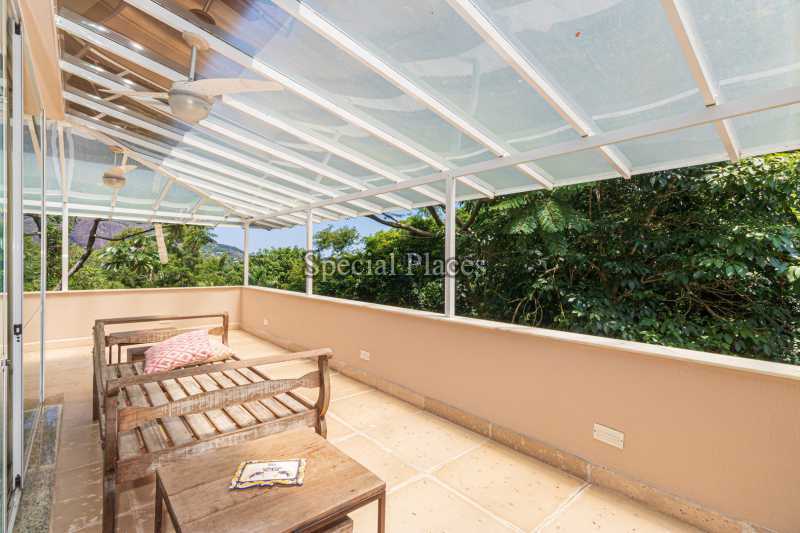 Conheça varandão do imóvel - Casa em Condomínio 4 quartos à venda Itanhangá, Rio de Janeiro - R$ 3.500.000 - BAC3019 - 6 varandão