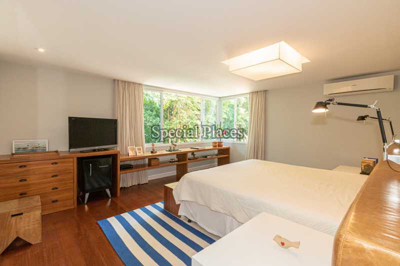 Conheça suite master do imóvel - Casa em Condomínio 4 quartos à venda Itanhangá, Rio de Janeiro - R$ 3.500.000 - BAC3019 - 17 suite master