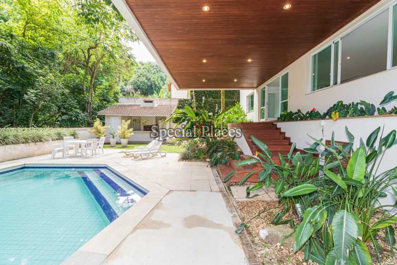Conheça piscina do imóvel - Casa em Condomínio 4 quartos à venda Itanhangá, Rio de Janeiro - R$ 3.500.000 - BAC3019 - 30 piscina