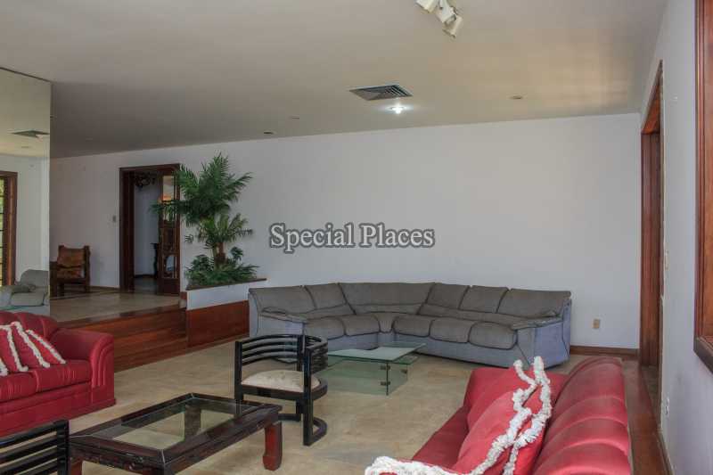 Conheça SALA ESTAR do imóvel - Casa À Venda no Condomínio Barra, Park Palace - Barra da Tijuca - Rio de Janeiro - RJ - BAC3126 - 14 SALA ESTAR