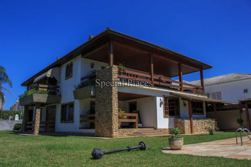 Conheça FACHADA do imóvel - Casa À Venda no Condomínio Barra, Park Palace - Barra da Tijuca - Rio de Janeiro - RJ - BAC3126 - 3 FACHADA