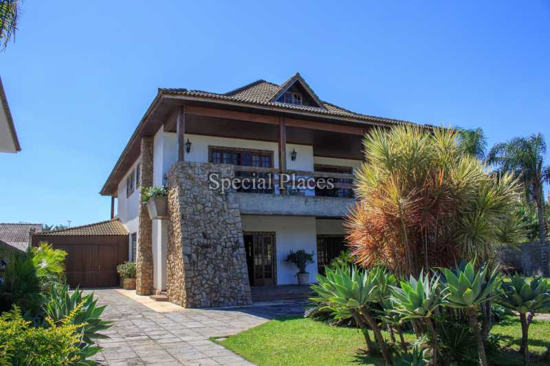 Conheça FACHADA do imóvel - Casa À Venda no Condomínio Barra, Park Palace - Barra da Tijuca - Rio de Janeiro - RJ - BAC3126 - 1 FACHADA