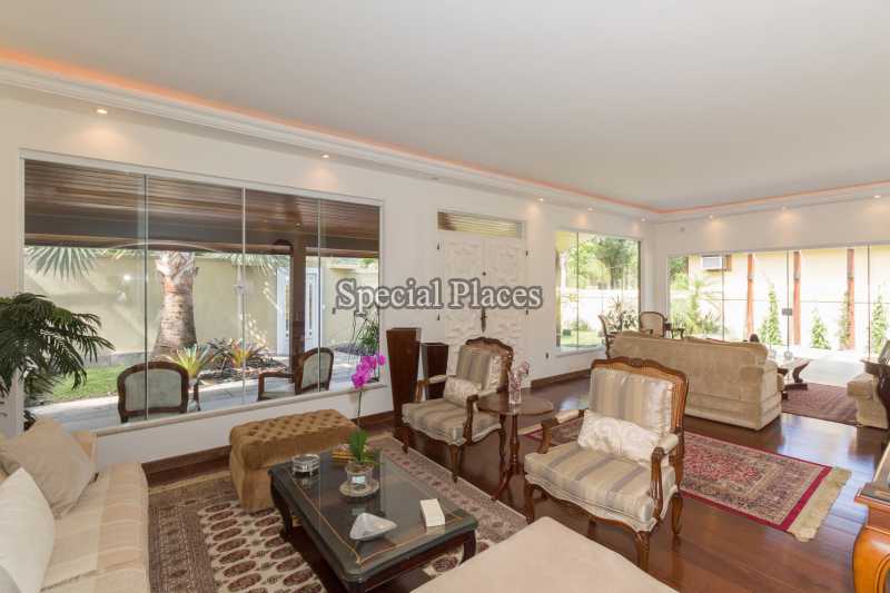 Conheça SALA do imóvel - Casa À Venda no Condomínio Itanhangá, Greenwood Park - Itanhangá - Rio de Janeiro - RJ - BAC1296 - 9 SALA