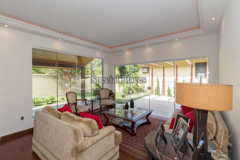 Conheça SALA do imóvel - Casa À Venda no Condomínio Itanhangá, Greenwood Park - Itanhangá - Rio de Janeiro - RJ - BAC1296 - 10 SALA