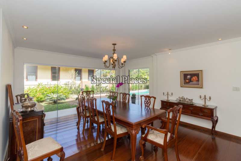 Conheça SALA DE JANTAR do imóvel - Casa À Venda no Condomínio Itanhangá, Greenwood Park - Itanhangá - Rio de Janeiro - RJ - BAC1296 - 11 SALA DE JANTAR