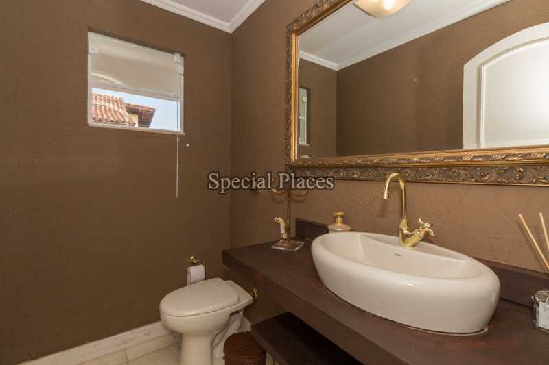 Conheça LAVABO do imóvel - Casa À Venda no Condomínio Itanhangá, Greenwood Park - Itanhangá - Rio de Janeiro - RJ - BAC1296 - 12 LAVABO