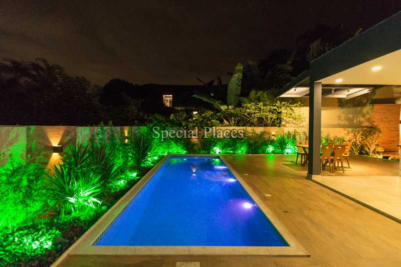 Conheça ILUMINAÇÃO NOTURNA do imóvel - Casa À Venda no Condomínio Itanhangá, Greenwood Park - Itanhangá - Rio de Janeiro - RJ - BAC1296 - 23 ILUMINAÇÃO NOTURNA