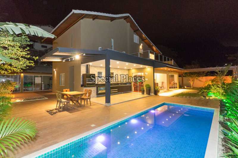 Conheça ILUMINAÇÃO NOTURNA do imóvel - Casa À Venda no Condomínio Itanhangá, Greenwood Park - Itanhangá - Rio de Janeiro - RJ - BAC1296 - 25 ILUMINAÇÃO NOTURNA