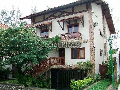Conheça FACHADA do imóvel - Casa À Venda no Condomínio Barra, Jardim Nova Barra - Barra da Tijuca - Rio de Janeiro - RJ - BAC3396 - 1 FACHADA