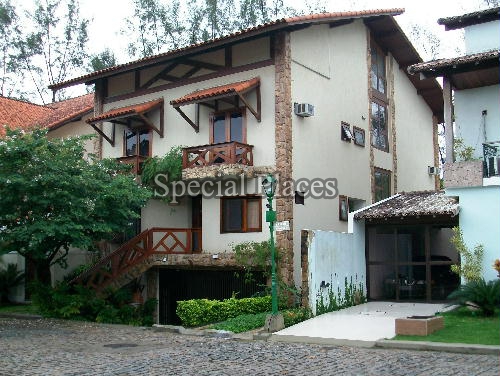 Conheça FACHADA do imóvel - Casa À Venda no Condomínio Barra, Jardim Nova Barra - Barra da Tijuca - Rio de Janeiro - RJ - BAC3396 - 3 FACHADA