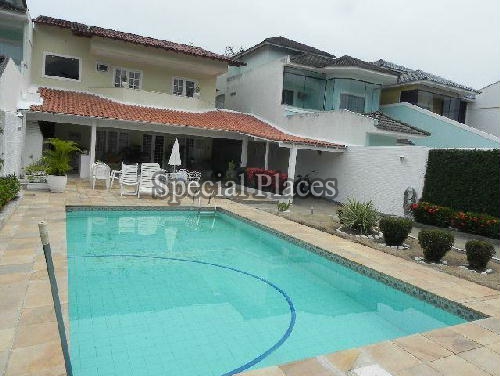 Conheça FRENTE do imóvel - Casa em Condomínio 4 quartos à venda Barra da Tijuca, Rio de Janeiro - R$ 2.350.000 - BAC3419 - 1 FRENTE