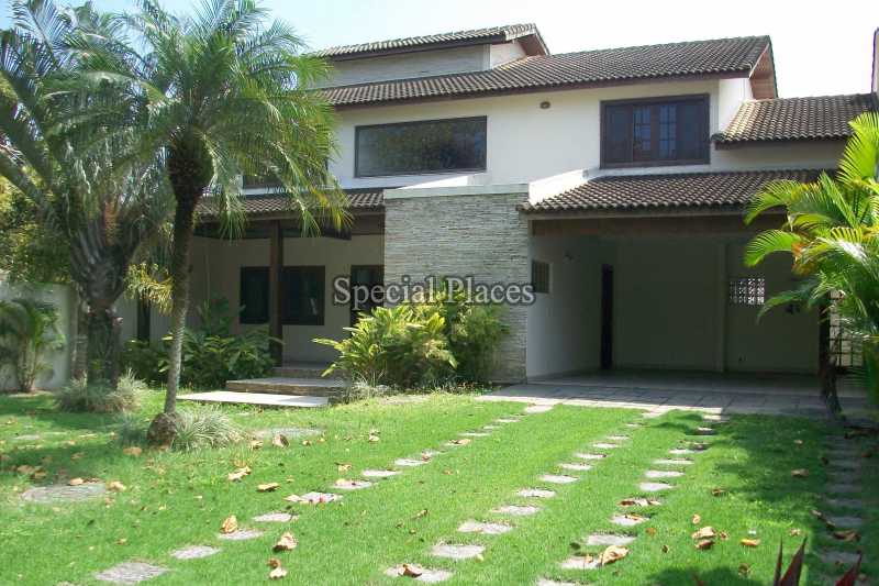 Conheça FACHADA do imóvel - Casa em Condomínio 5 quartos à venda Recreio dos Bandeirantes, Rio de Janeiro - R$ 2.200.000 - BAC3486 - 1 FACHADA