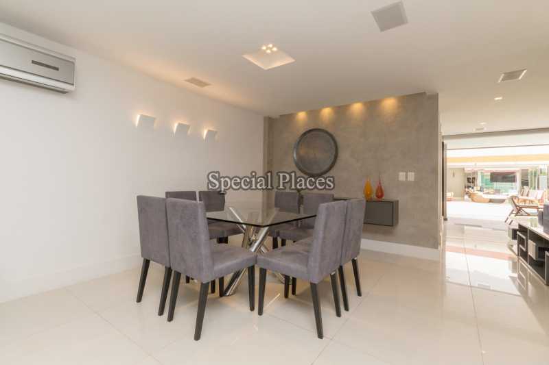 Conheça SALA DE JANTAR do imóvel - Casa À Venda no Condomínio Barra, Santa Marina - Barra da Tijuca - Rio de Janeiro - RJ - BAC3507 - 13 SALA DE JANTAR