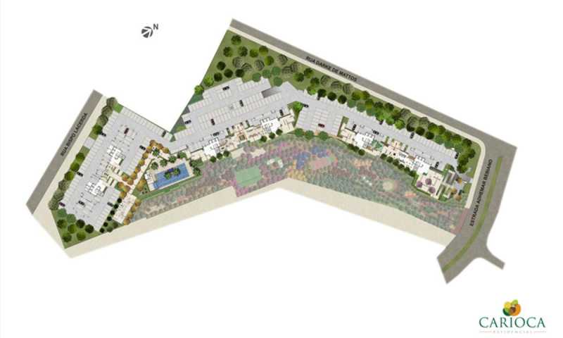 Conheça masterplan do empreendimento - Fachada - Carioca Residencial - 693 - 22 masterplan - Fachada - Carioca Residencial - 693 - 22