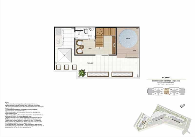 Conheça planta 7 do empreendimento - Fachada - Carioca Residencial - 693 - 29 planta 7 - Fachada - Carioca Residencial - 693 - 29