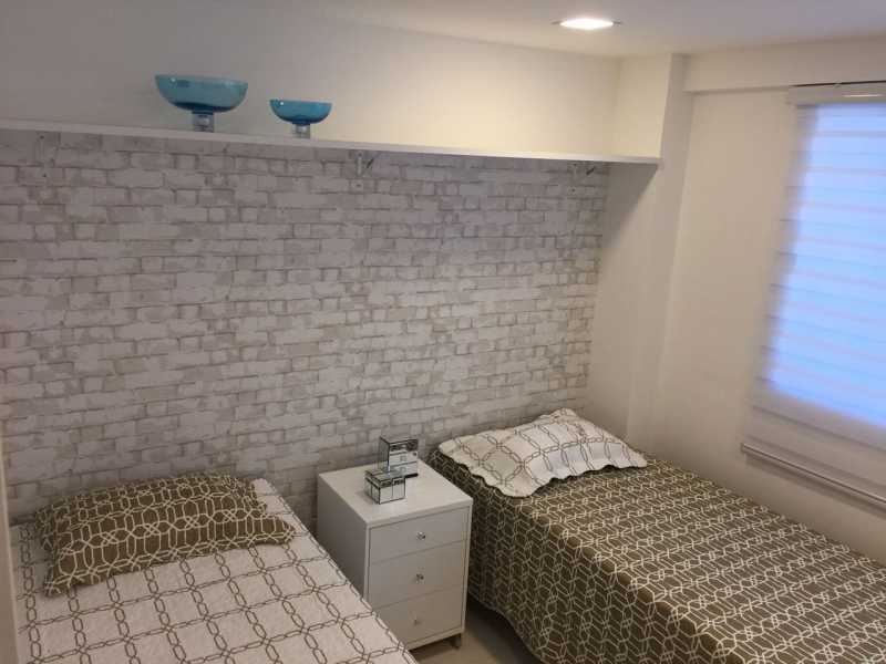 Conheça quartos decorado 3. do empreendimento - Fachada - Elegance Freguesia - 952 - 12 quartos decorado 3. - Fachada - Elegance Freguesia - 952 - 12