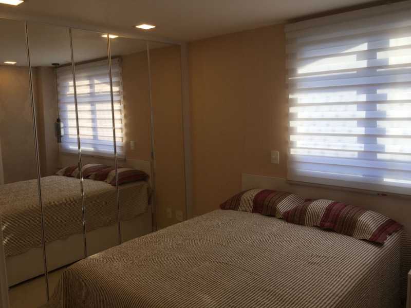 Conheça quartos decorado 6. do empreendimento - Fachada - Elegance Freguesia - 952 - 15 quartos decorado 6. - Fachada - Elegance Freguesia - 952 - 15